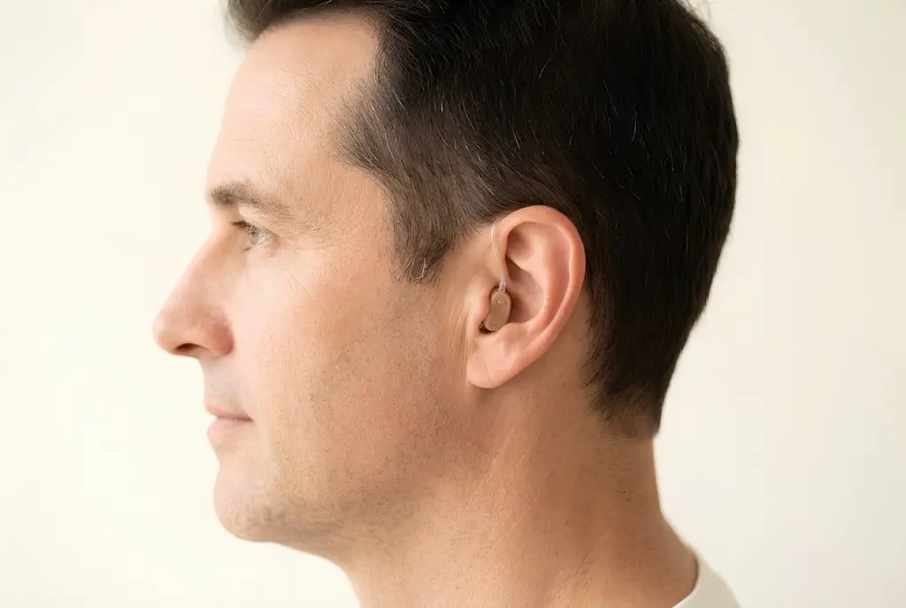 Completely-in-canal hearing aid